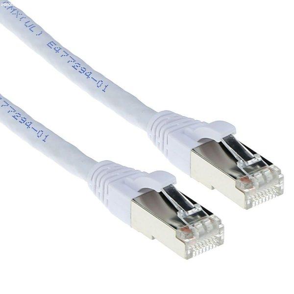 ACT CAT6A S-FTP Patch Cable 15m White