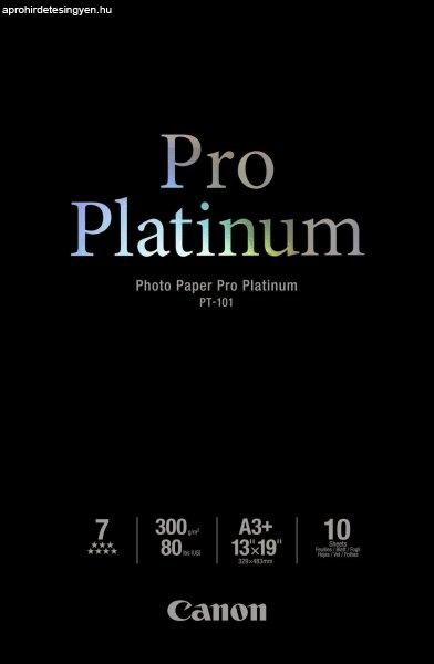 Canon Pro Platinum PT-101 300g A3+ 10db Fényes Fotópapír