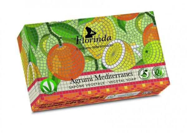 Florinda szappan mozaik mediterrán citrus 200 g