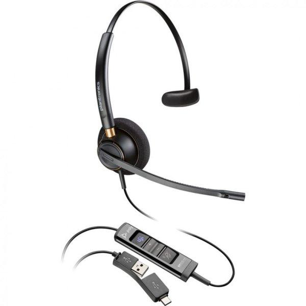Poly Plantronics EncorePro 515 Mono Headset Black