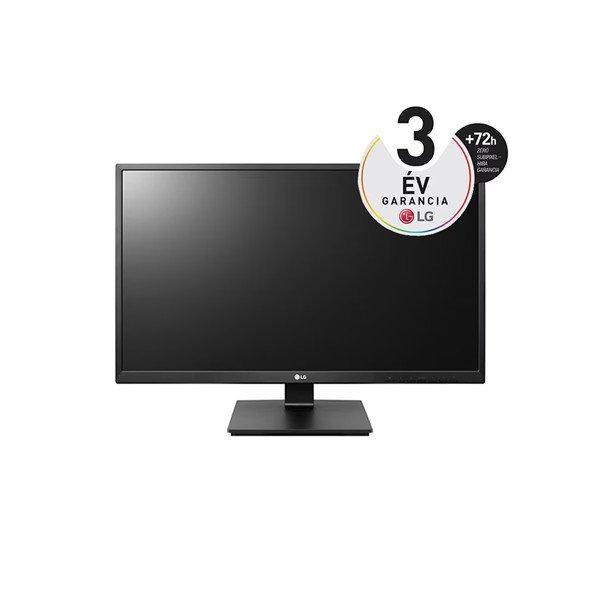 LG IPS monitor 27" 27BK55YP, 1920x1080, 16:9, 250cd/m2, 5ms,
HDMI/DisplayPort/VGA/DVI, Pivot, hangszóró