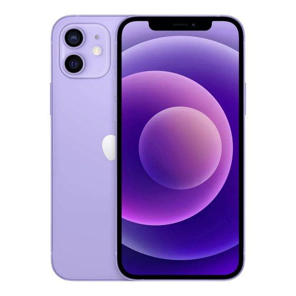 Apple iPhone 12 256GB Purple használt mobiltelefon