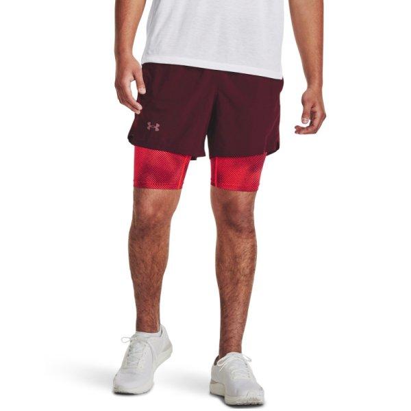 UNDER ARMOUR-UA LAUNCH 5 inch 2-IN-1 SHORT-MRN