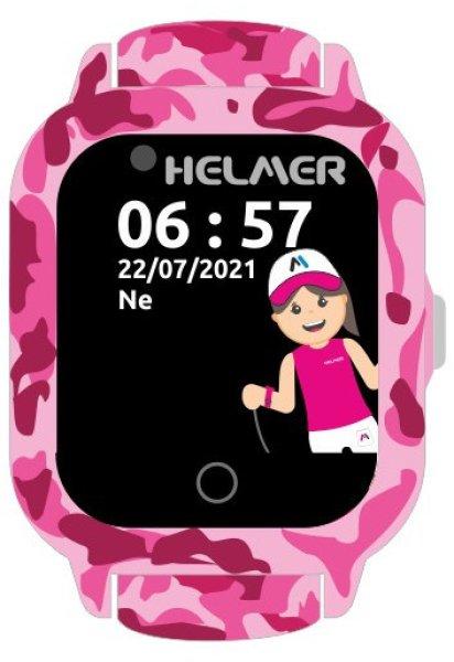 Helmer Okos érintőképernyős óra GPS lokátorral
és kamerával - LK 710 4G rózsaszín