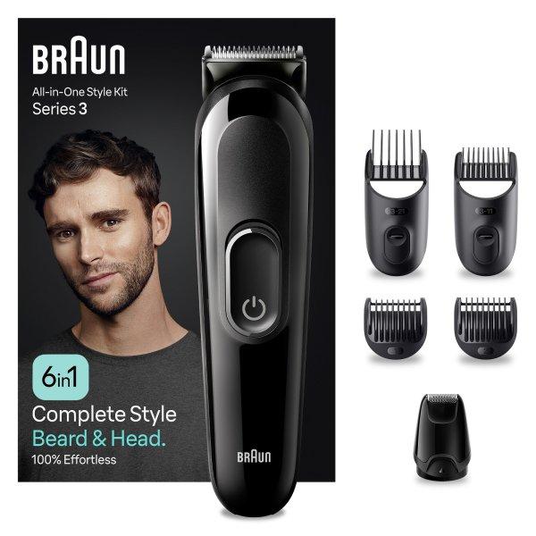 Braun Haj- és szakállvágó MGK 3410 Black