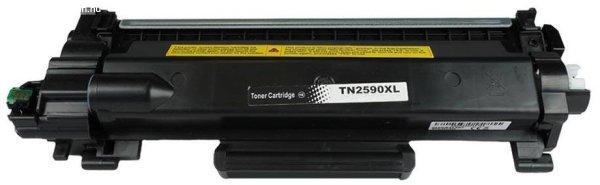 Utángyártott BROTHER TN-2590XL Toner Black 3.000 oldal kapacitás