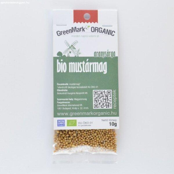 Greenmark bio mustármag aranysárga 10 g
