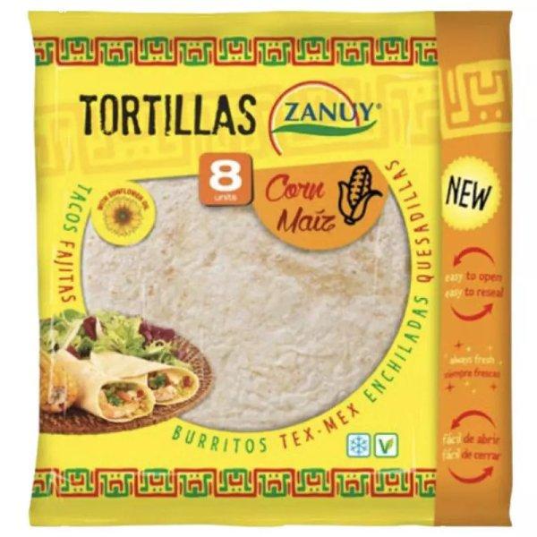 Zanuy kukorica tortilla 20 cm 315 g