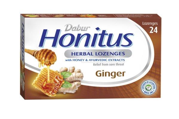 DABUR HONITUS GYÖMBÉR ÍZŰ SZOPOGATÓ TAB.