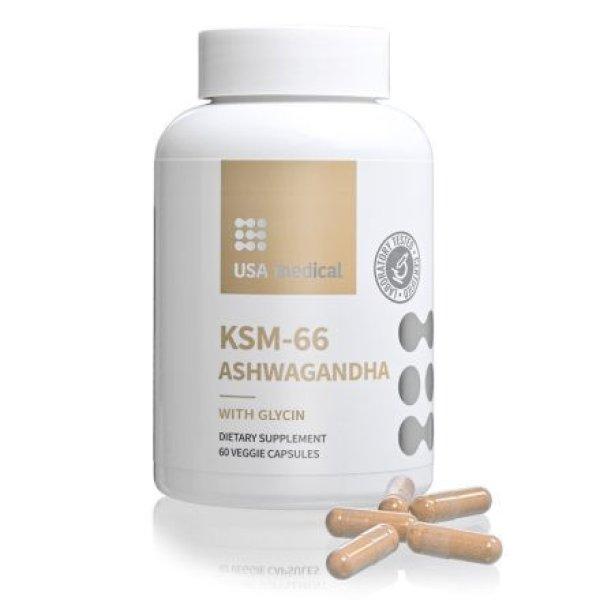 Usa Medical ksm-66 ashwagandha kapszula 60 db