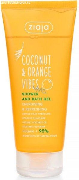 Ziaja coconut and orange vibes tusfürdő gél 200 ml