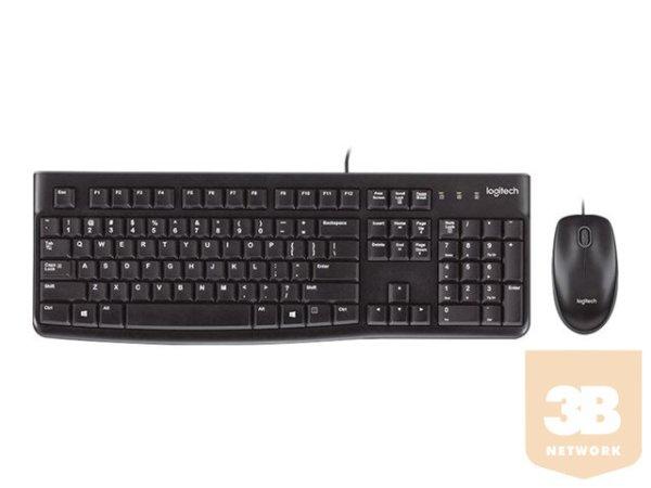 LOGITECH MK120 USB Keyboard Mouse Combo (HUN)