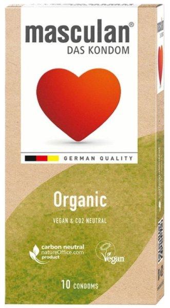 Óvszer masculan organic vegán 10 db