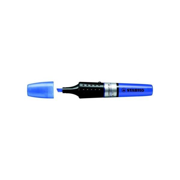 Szövegkiemelő, 2-5 mm, STABILO "Luminator", kék