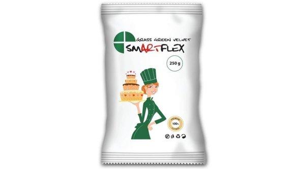 Smartflex Velvet fűzöld fondant massza vanília ízesítéssel 250 g