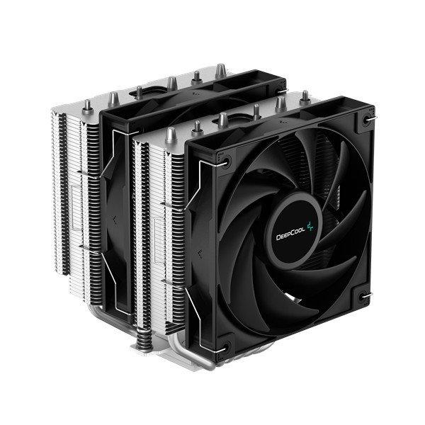 DeepCool CPU Cooler - AG620 (29,4 dB; max, 115,32 m3/h; 4pin csatlakozó, 6 db
heatpipe, 12cm, PWM)