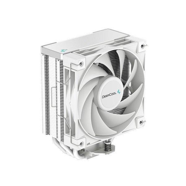 DeepCool CPU Cooler - AK400 WH (29 dB; max, 112,93 m3/h; 4pin csatlakozó, 4 db
heatpipe, 12cm, PWM, fehér)