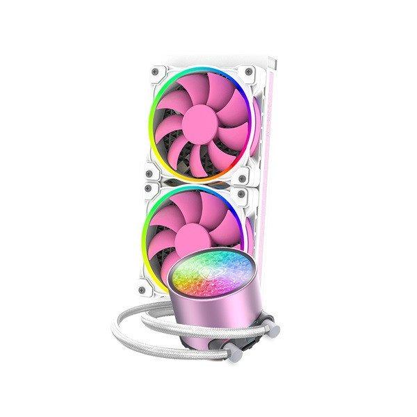 ID-Cooling CPU Water Cooler - PINKFLOW 240 DIAMOND (16,3-33,5dB; max. 93,78
m3/h; 2x12cm)