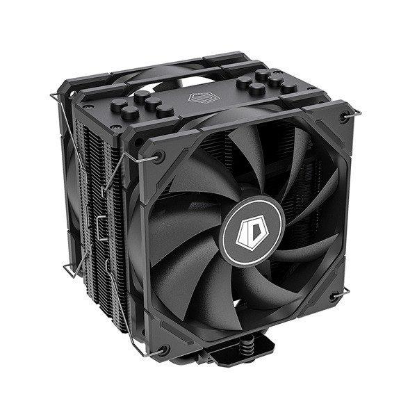 ID-Cooling CPU Cooler - SE-225-XT BLACK V2 (15.2-35.2 dB; max 129.39 m3/h; 4Pin
csatlakozó, 5 db heatpipe, 2x12cm, PWM)