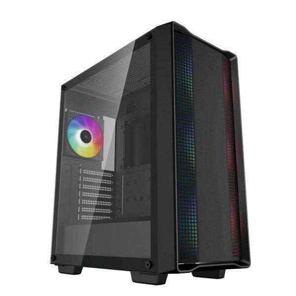 DeepCool Számítógépház - CC560 A-RGB V2 (fekete, ablakos, 4x12cm venti,
Mini-ITX / Micro-ATX / ATX, 1xUSB3.0, 1xUSB2.0)