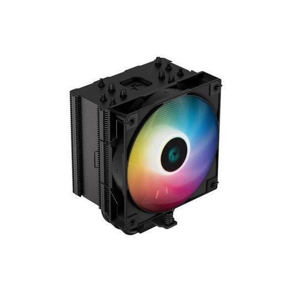 DeepCool CPU Cooler - AG500 BK ARGB (29,4 dB; max, 115,32 m3/h; 4pin
csatlakozó, 5 db heatpipe, 12cm, PWM, LED)