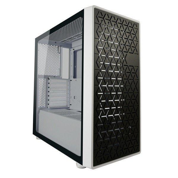 LC-Power Számítógépház - 714W - Gacrux X (fehér-fekete, fehér belső,
ablakos, mATX/ATX, 1xUSB3.2, 2xUSB2.0)