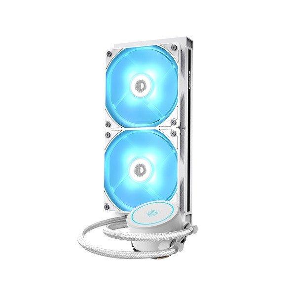 ID-Cooling CPU Water Cooler - AURAFLOW X 240 EVO SNOW (18-35,2dB; max. 126,57
m3/h; 2x12cm, RGB LED)