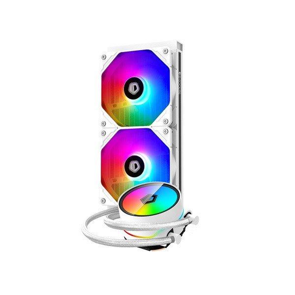 ID-Cooling CPU Water Cooler - ZOOMFLOW 240 XT SNOW (13.8-30.5dB; max. 126,57
m3/h; 2x12cm, A-RGB LED)