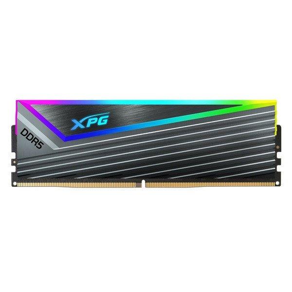 ADATA Memória Desktop - 32GB DDR5 XPG CASTER RGB (32GB, 6400MHz, CL32, 1.35V,
hűtőbordás, fekete, RGB)