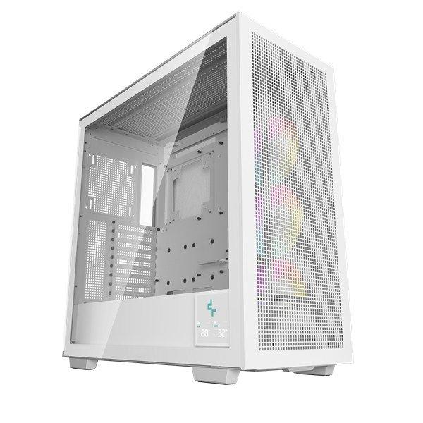 DeepCool Számítógépház - MORPHEUS WH (fehér, moduláris, 3x140mm
venti,Mini-ITX /M-ATX /ATX /E-ATX, 4xUSB3.0, 1xUSB-C)