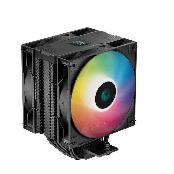 DeepCool CPU Cooler - AG400 DIGITAL PLUS (31,6 dB; max, 134,03 m3/h; 4pin
csatlakozó, 4 db heatpipe, 12cm, PWM)