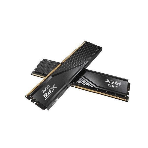 ADATA Memória Desktop - 64GB KIT XPG DDR5 LANCER BLADE (TRAY, 2x32GB, 6000MHz,
CL30, 1.35V, hűtőbordás, fekete)