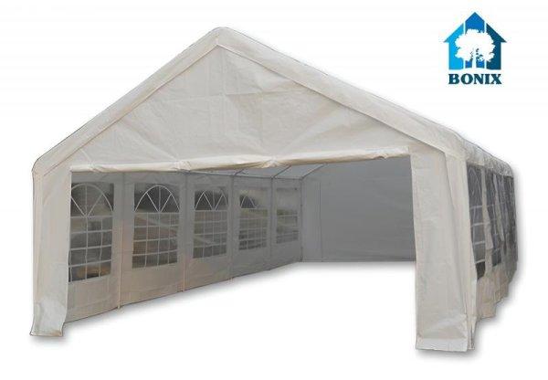Kiváló minőségű rendezvénysátor, parti sátor, kerti sátor, pavilon
fehér színben 5x10x3,3 m ponyva PE vízálló