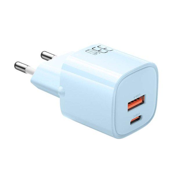 Töltő GaN 33W Mcdodo CH-0154 USB-C, USB-A (kék)