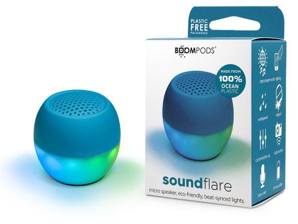 Boompods vezeték nélküli bluetooth hangszóró - Boompods Soundflare Ocean -
kék