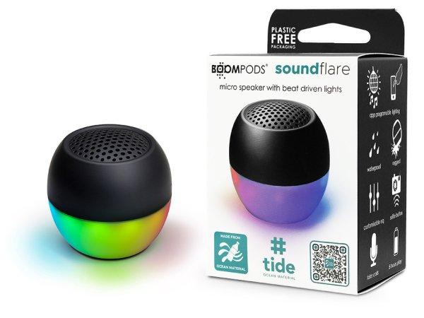 Boompods vezeték nélküli bluetooth hangszóró - Boompods Soundflare Ocean -
fekete