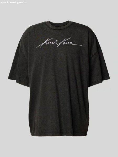 Karl Kani T-shirt Autograph Washed Boxy Tee black