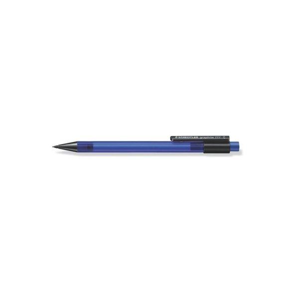 Nyomósirón, 0,7 mm, STAEDTLER "Graphite 777", kék