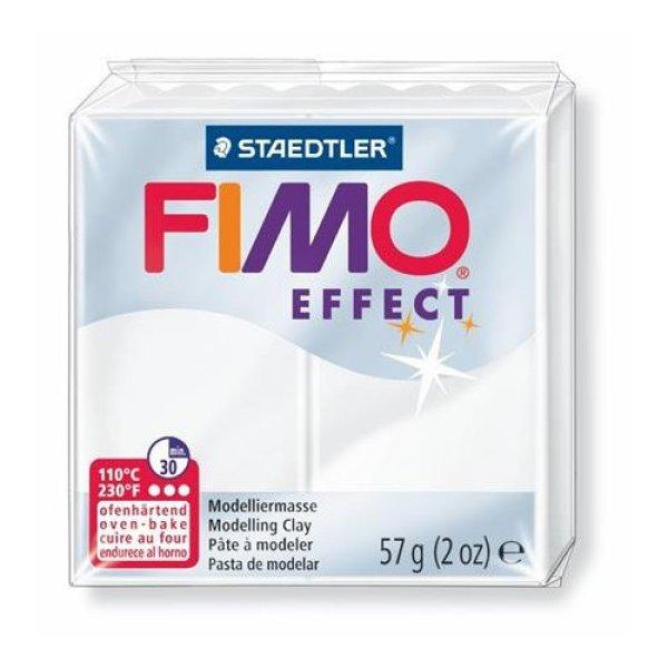 Gyurma, 57 g, égethető, FIMO "Effect", áttetsző