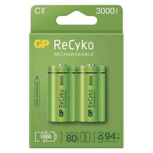 GP ReCyko akkumulátor Ni-Mh baby HR14 3000mAh bliszteres/2 B2133