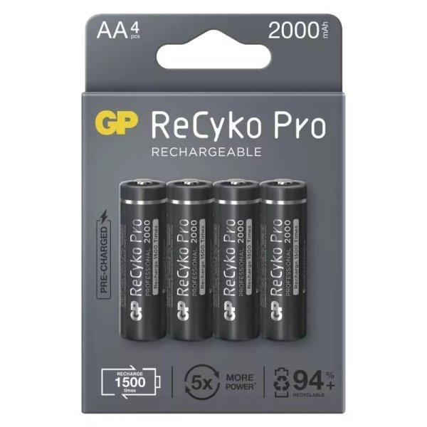 GP Recyko+ Pro NI-Mh akku ceruza AA (HR6) 2000 mAh bl/4 B22204