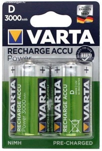 VARTA akku NI-Mh góliát Ready Use 3000mAh BL/2 56720