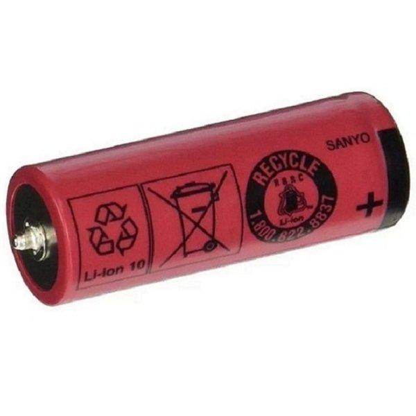 SANYO UR18500Y 3,6V Li-ion AKKU 1300MAH 2,6A BÜTYKÖS,BRAUN,SILK-EPIL