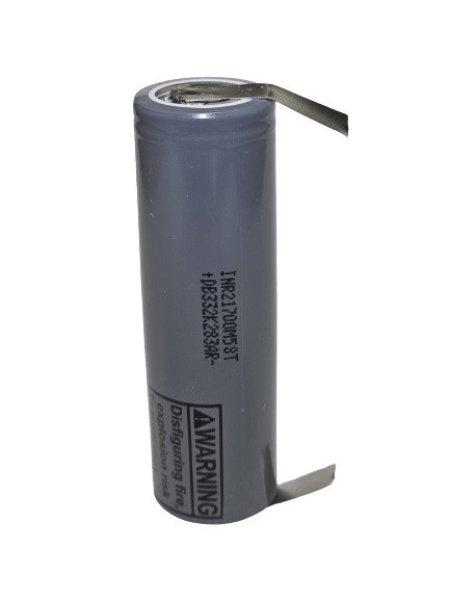**-INR21700-M58T Li-ion ipari akku 5570mAh 12,5A "U" forrfüllel
21700M58T