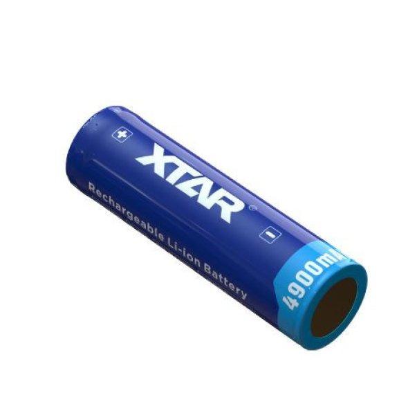 XTAR 21700 Li-ion akku védelemmel,4900mAh