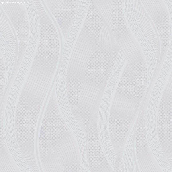 Sherwood barna-drapp-csillogó hullám mintás tapéta 420010