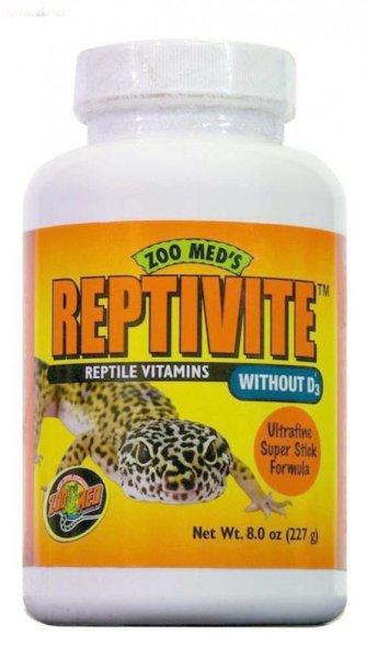 Zoo Med Reptivite without D3 hüllővitamin 227g