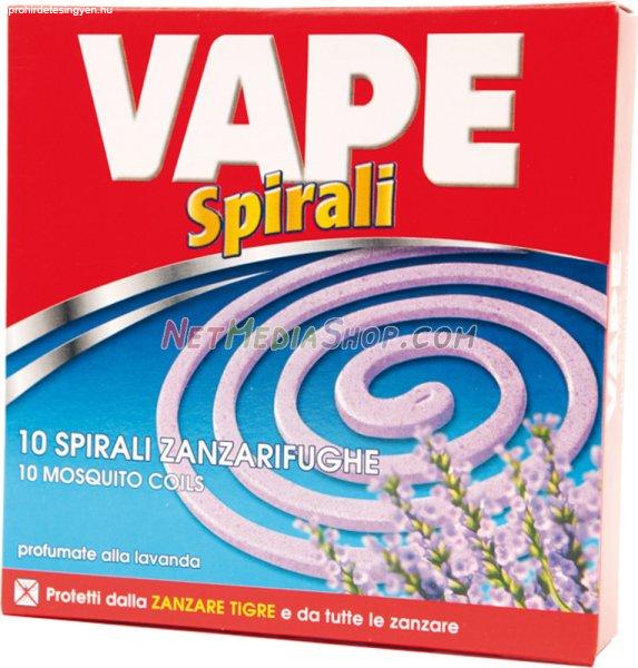 Vape Rovarriasztó spirál 10db