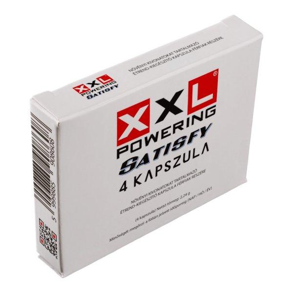 XXL POWERING SATISFY POTENCIANÖVELŐ KAPSZULA FÉRFIAKNAK - 4 DB