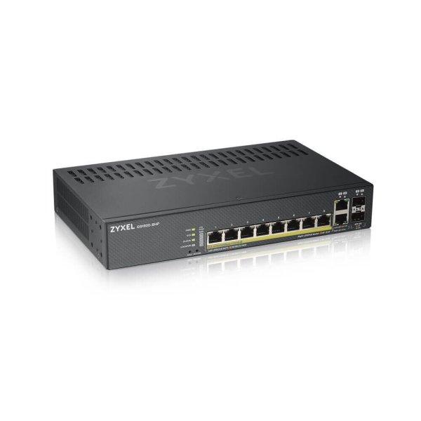 ZyXEL GS1920-8HPV2 8-port GbE Smart Managed PoE Switch